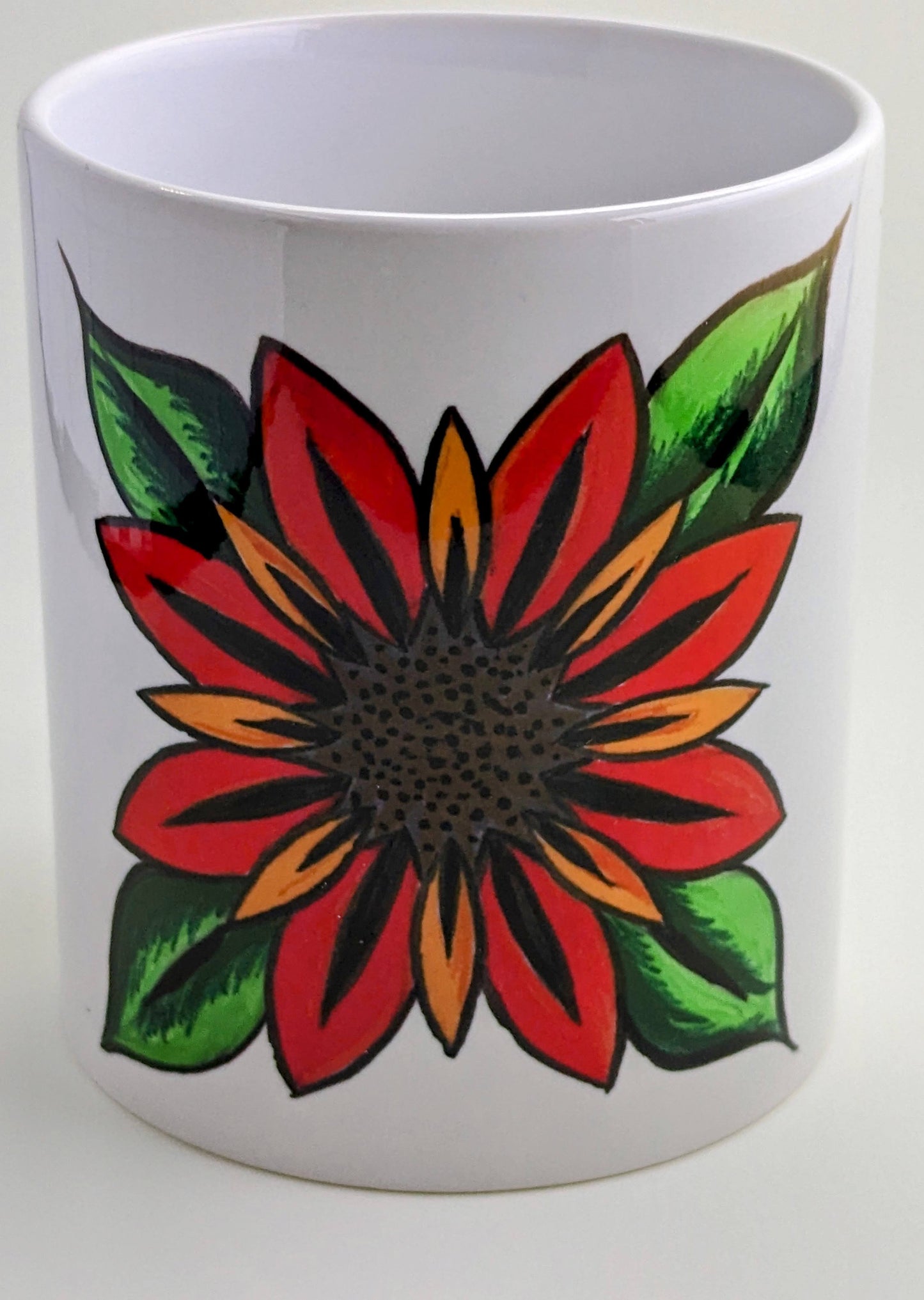 Colorful Flower Mug