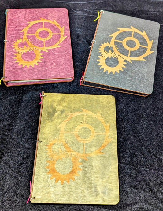 Laser Cut Clockwork Gear Journal