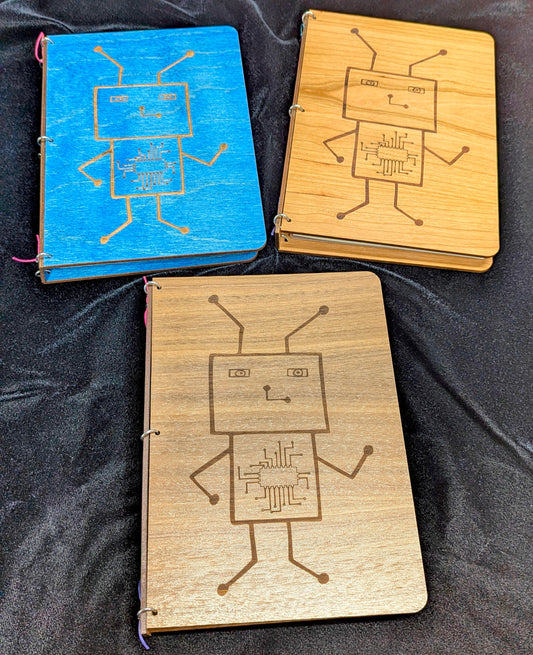 Rad the Robot A5 Notebook Cover