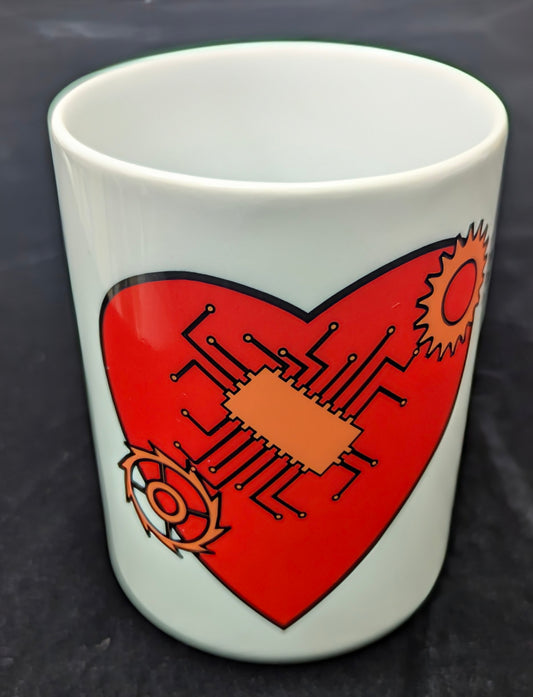 Gear Heart 15oz Mug